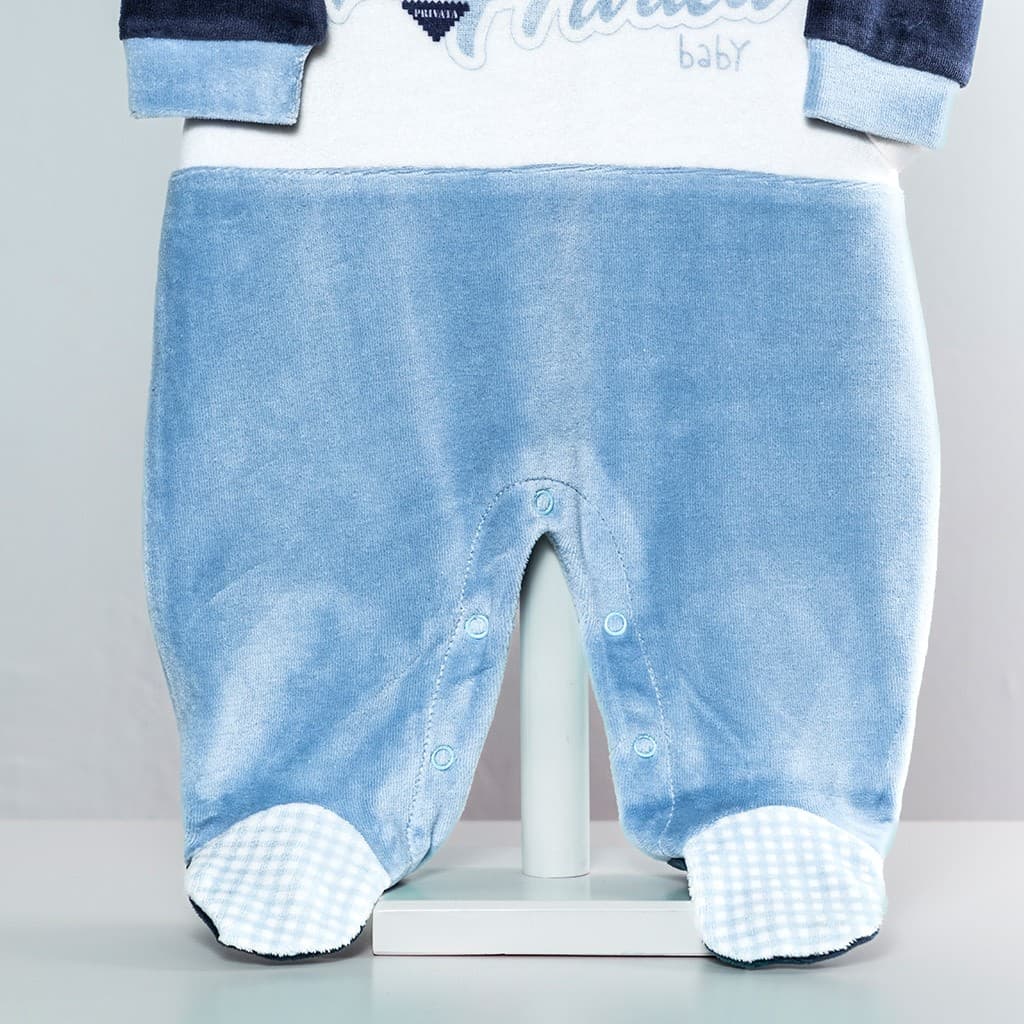 Pelele bebé tundosado manga larga Privata best baby PV25008