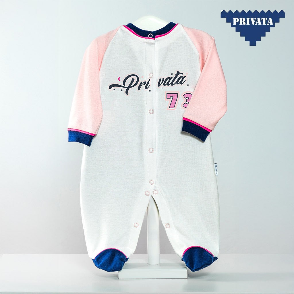 Pelele bebé largo abierto delante Privata PV25016