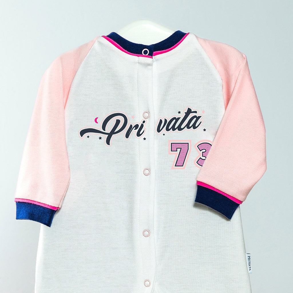 Pelele bebé largo abierto delante Privata PV25016