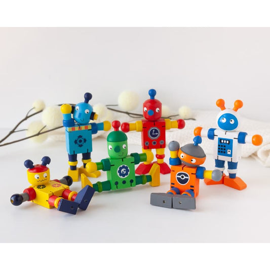 Robot Articulado de Madera – Kiokids · 421003925