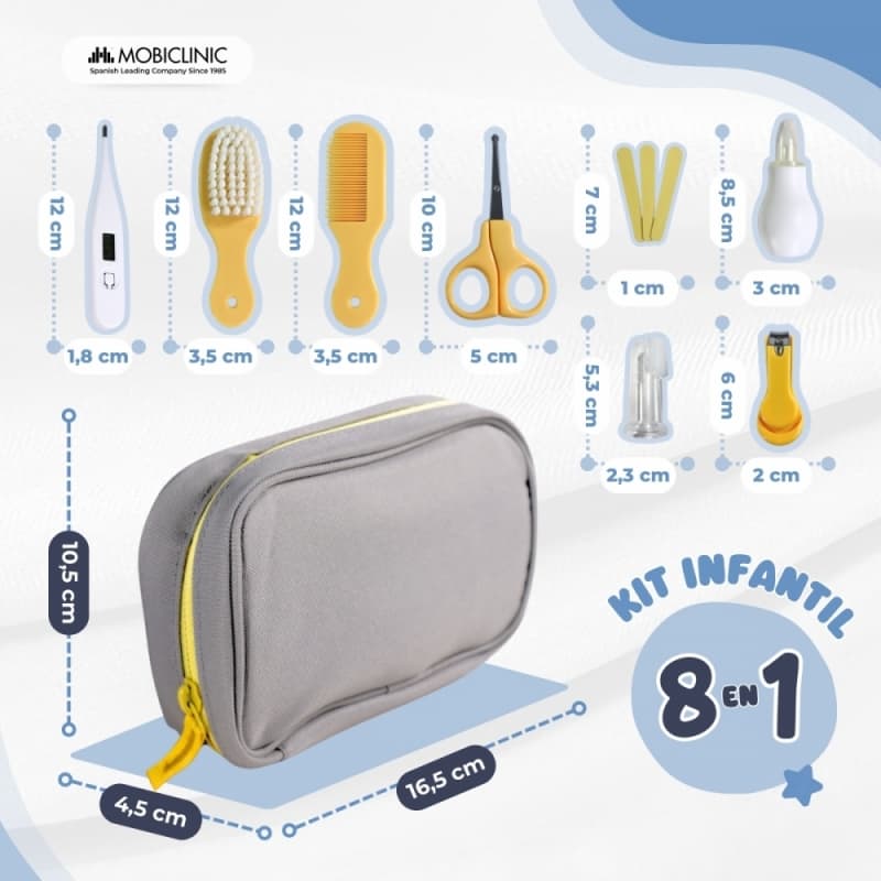 Kit de cuidado e higiene para bebé – Baby Care Kit Mobiclinic MVD-00057/16