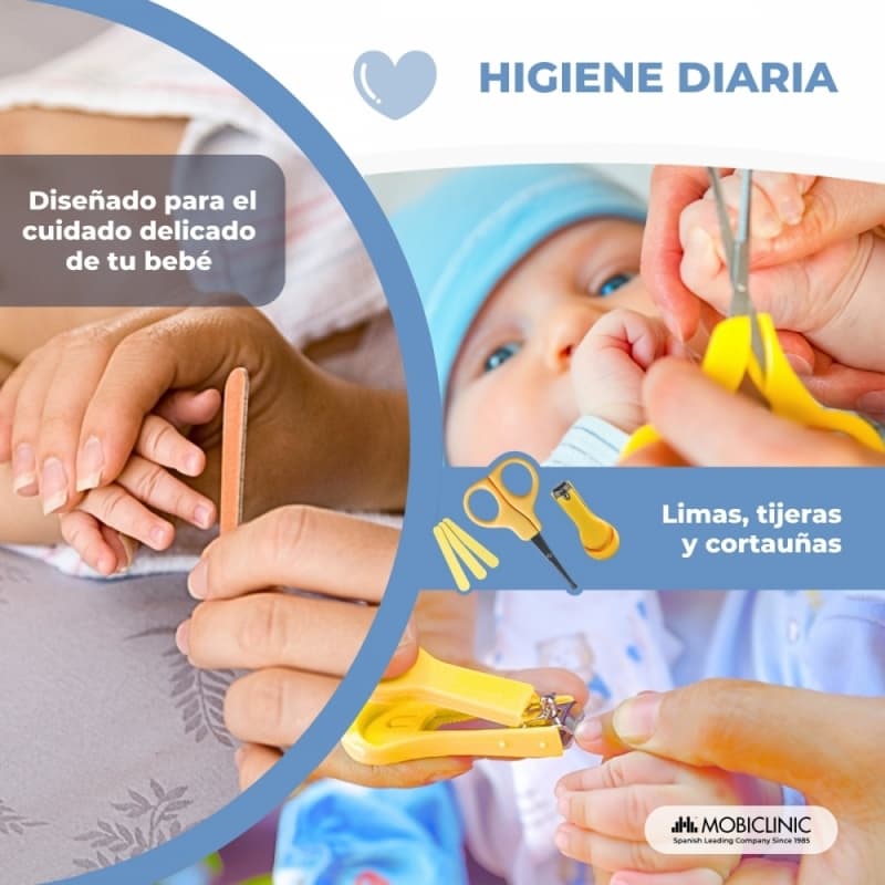 Kit de cuidado e higiene para bebé – Baby Care Kit Mobiclinic MVD-00057/16
