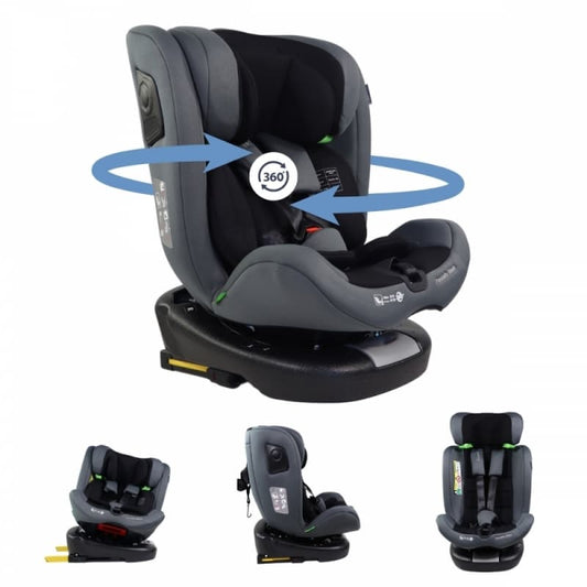 Silla de coche infantil Pandafix Gris 360º reclinable (0-12 años, 40-150 cm) – Seguridad y confort Mobiclinic (Copia)