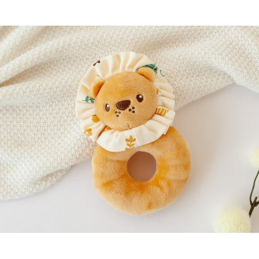 Sonajero León Aro KioKids 521105345 Fácil de agarrar, suave y estimulante desde el primer día