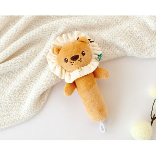 Sonajero León 18 cm KioKids 521105347 – Suave, ligero y perfecto para sus primeras exploraciones