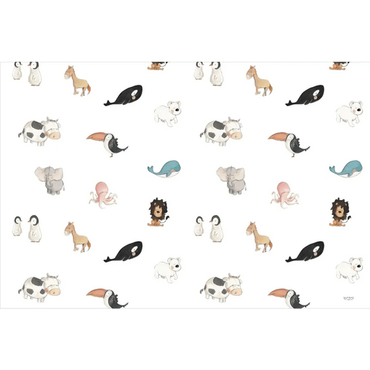 Alfombra Vinilica 120x160 SDC ANIMALS