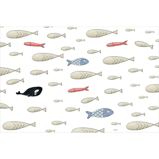 Alfombra Vinilica 120x160 SDC FISH