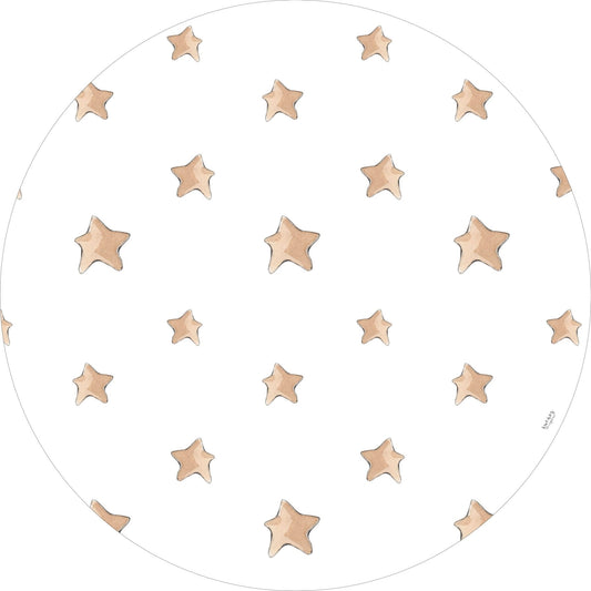 Alfombra Vinilica STARS 95cm diametro
