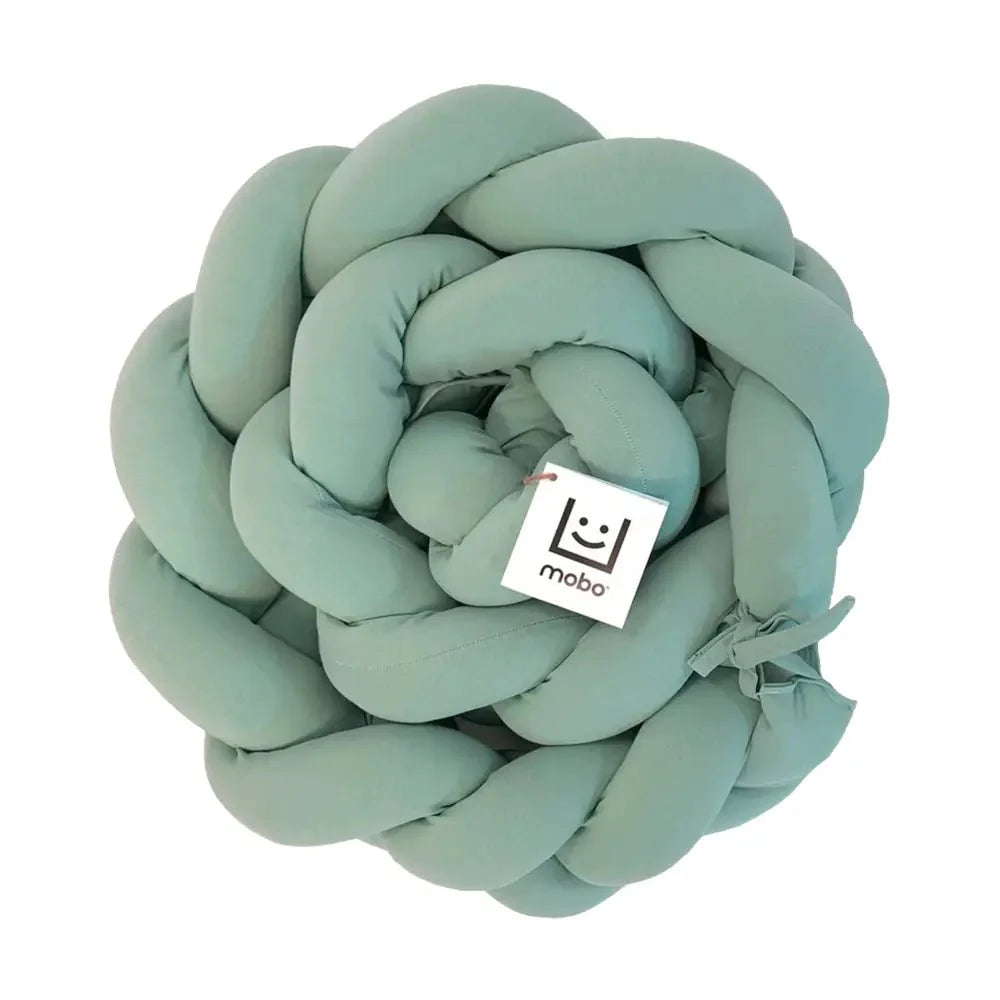 Trenza Protector de Cuna 180cm MENTA