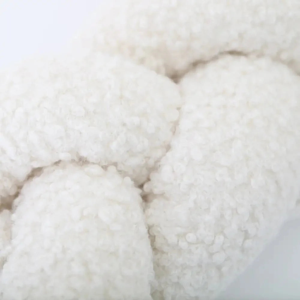 Trenza Protectora de Cuna y cama 200cm BOUCLE BLANCO