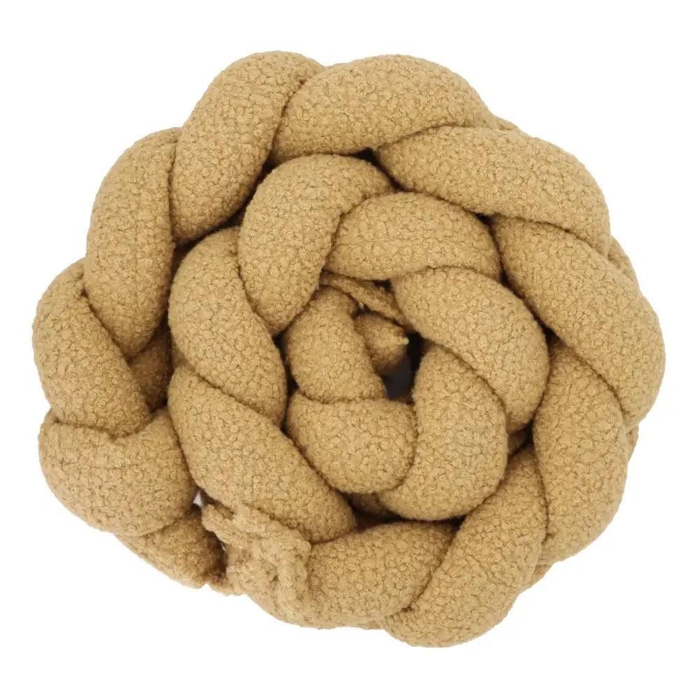 Trenza Protector de Cuna 200cm BOUCLE TOFFEE