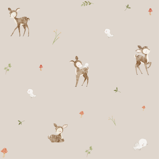 Papel Pintado Ciervos