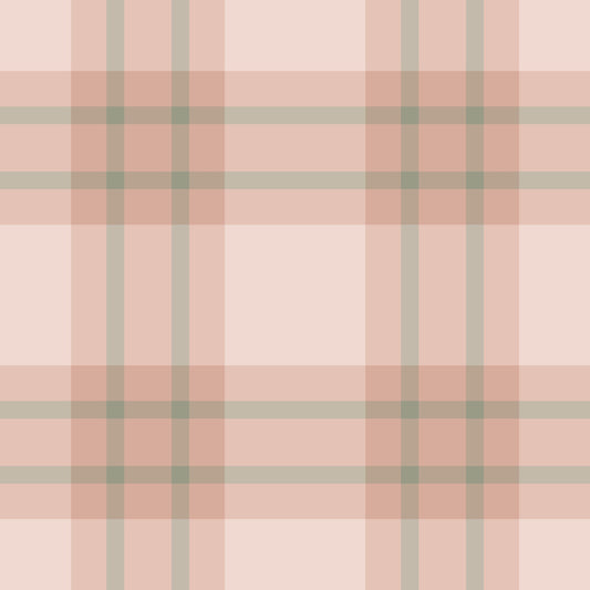 Papel Pintado Cuadro SDC-CC-002 Escoces Rosa & Verde