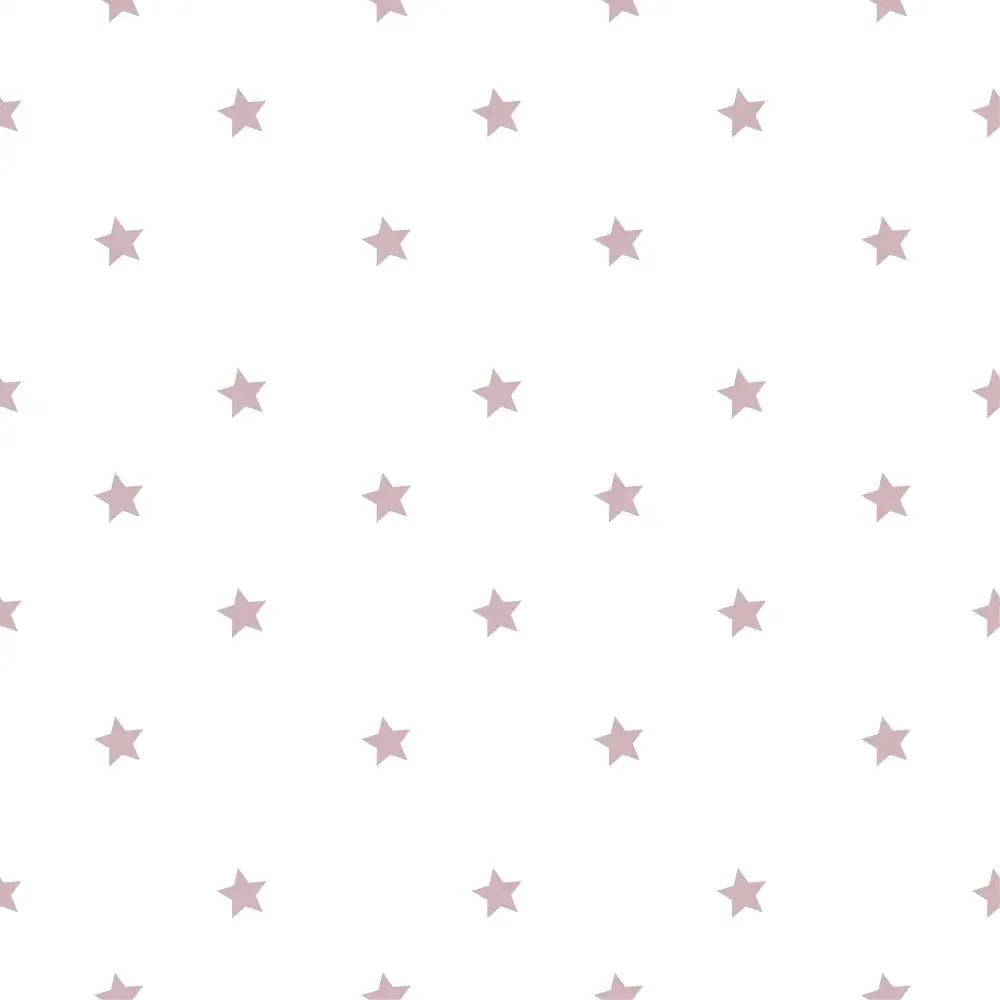 Papel Pintado ESTRELLAS Rosa empolvado