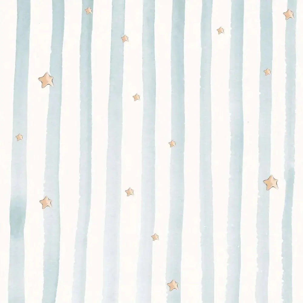 Papel Pintado RAYA ACUARELA SDC-UV-001 AZUL CELESTE