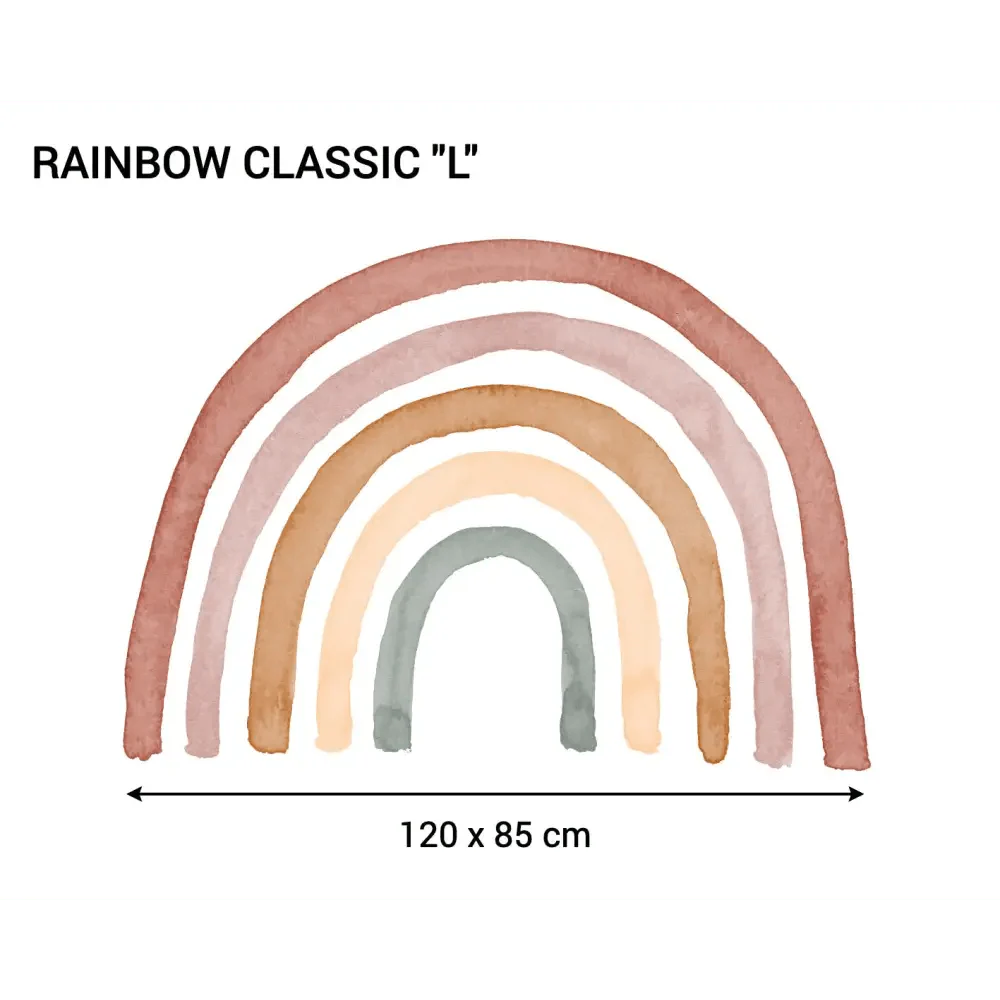 Vinilo Infantil Reposicionable RAINBOW CLASSIC - SUEÑOS DE CIGUEÑA