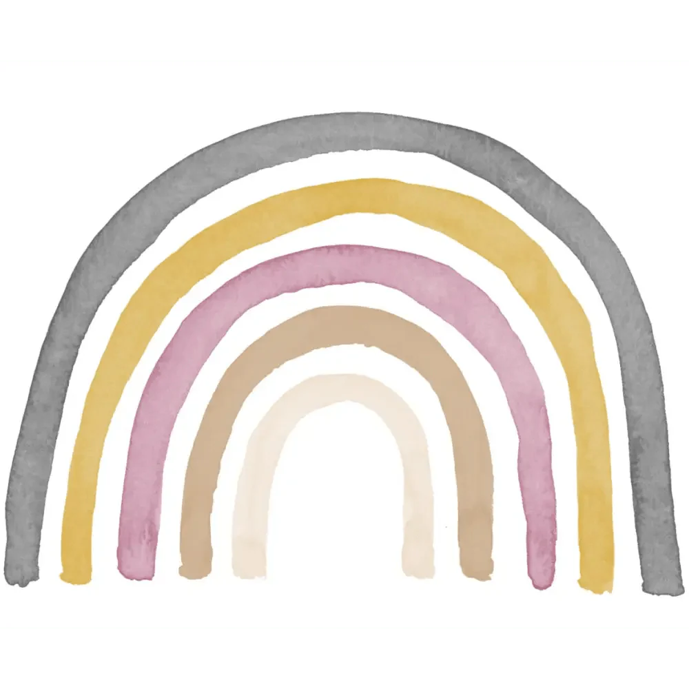 Vinilo Reposicionable Infantil RAINBOW MOSS - SUEÑOS DE CIGUEÑA