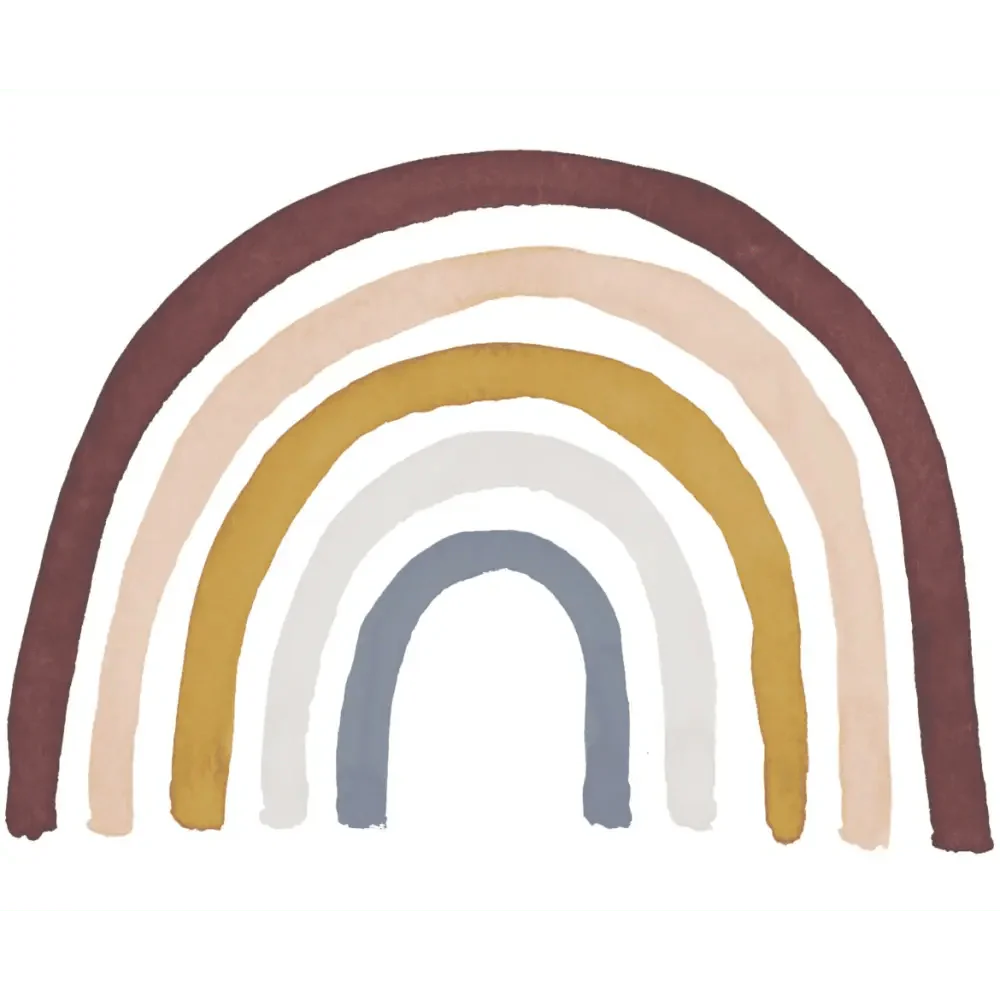 Vinil Infantil Reposicionable RAINBOW MULTI - SUEÑOS DE CIGUEÑA