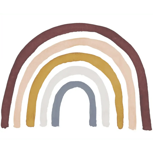 Vinil Infantil Reposicionable RAINBOW MULTI - SUEÑOS DE CIGUEÑA