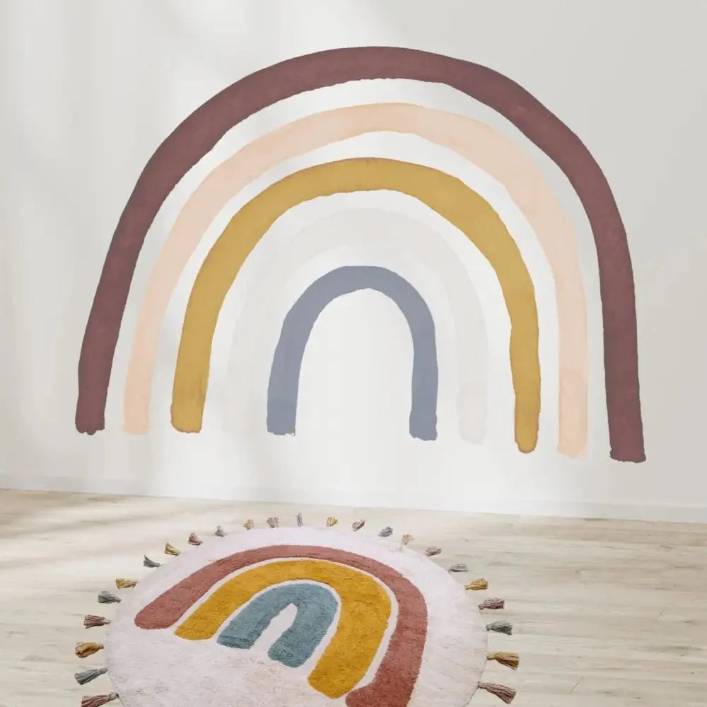 Vinil Infantil Reposicionable RAINBOW MULTI - SUEÑOS DE CIGUEÑA