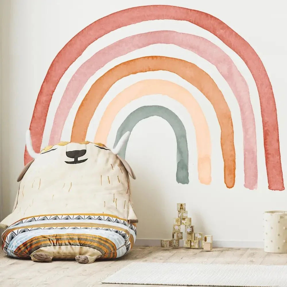 Vinilo Decorativo Infantil RAINBOW - SUEÑOS DE CIGUEÑA