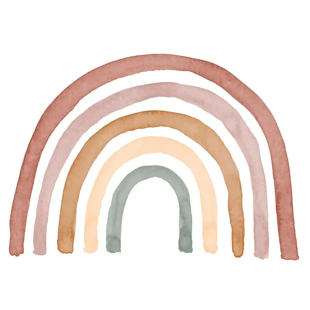 Vinilo Decorativo Infantil RAINBOW - SUEÑOS DE CIGUEÑA