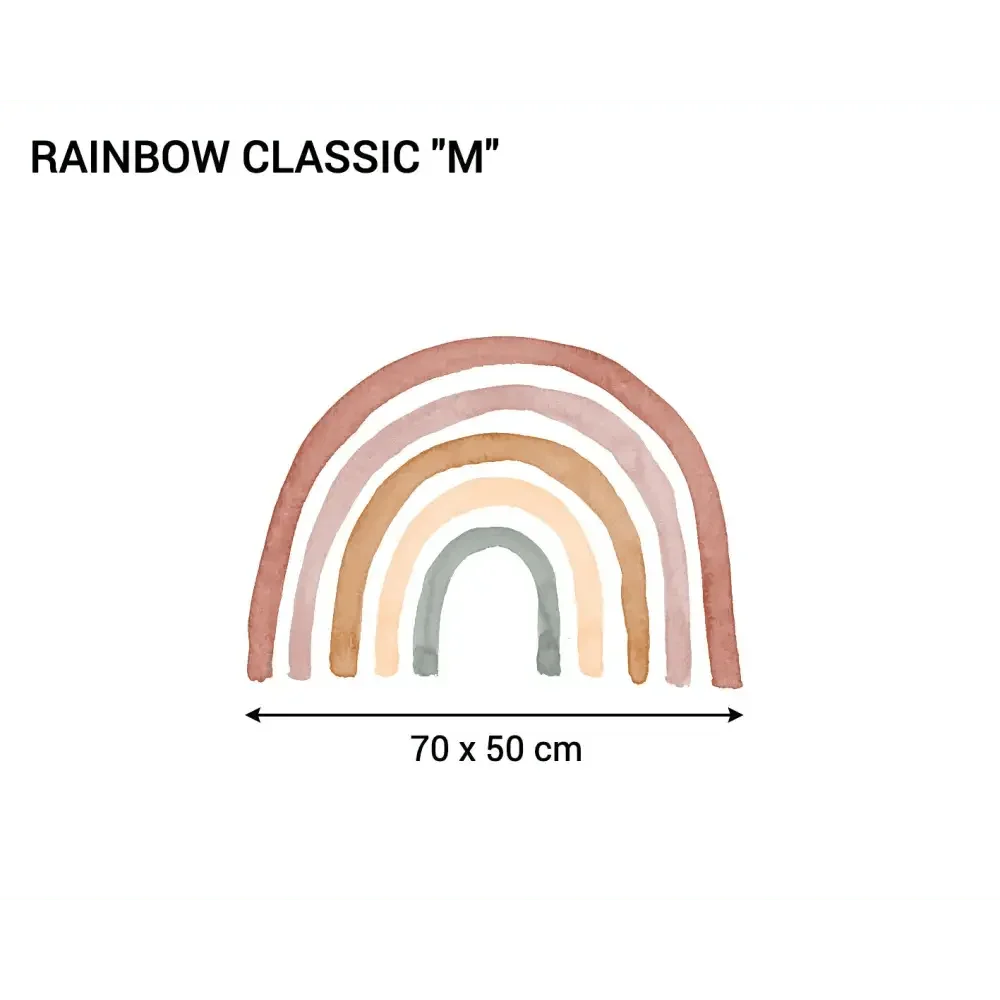 Vinilo Decorativo Infantil RAINBOW - SUEÑOS DE CIGUEÑA