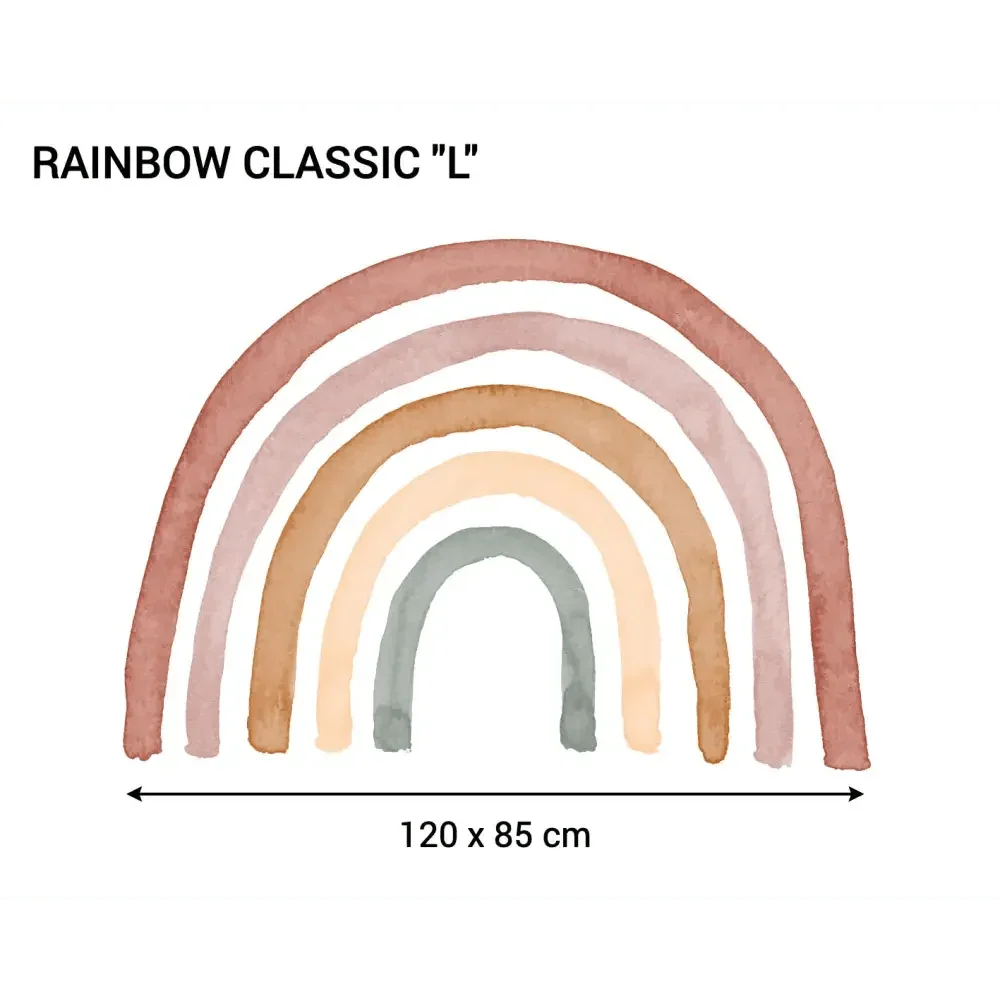Vinilo Decorativo Infantil RAINBOW - SUEÑOS DE CIGUEÑA
