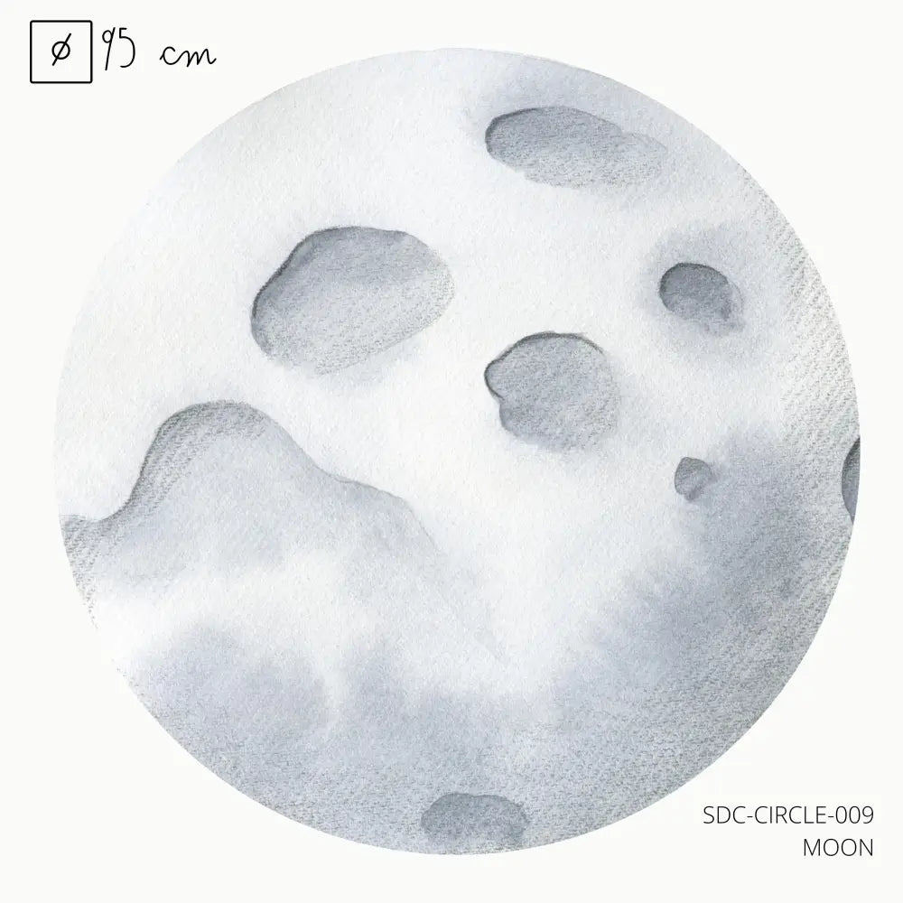 Vinilo Circle Ø95cm "MOON"