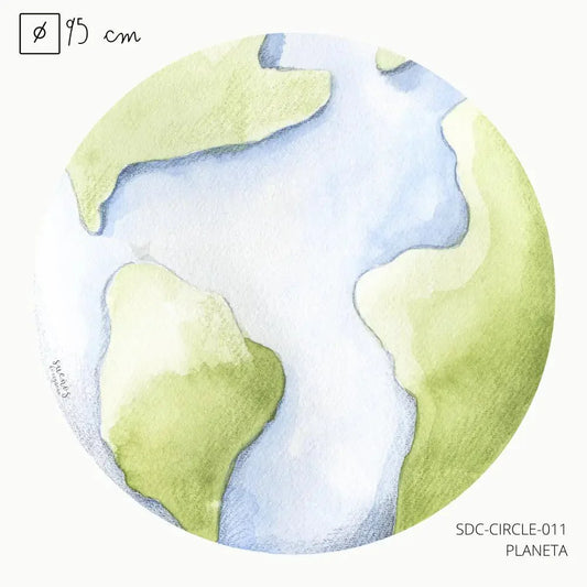 Vinilo Circle Ø95cm "PLANET"