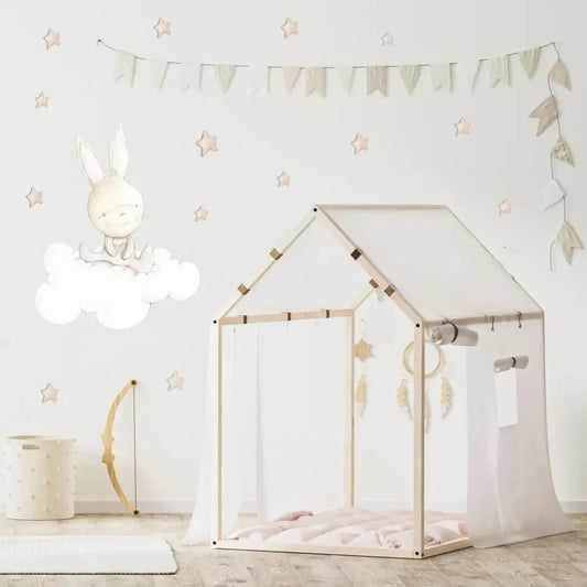 Vinilo de Tela Infantil PINK DREAMS - SUEÑOS DE CIGUEÑA