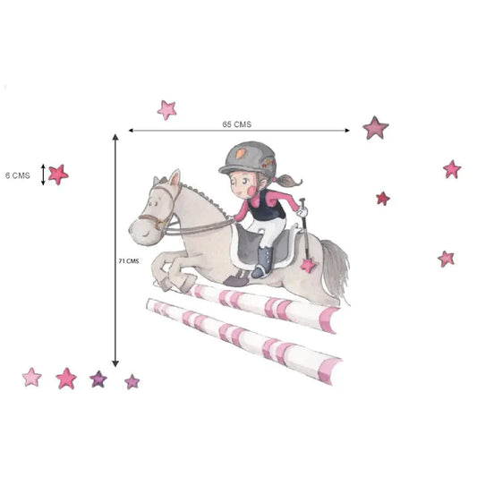 Vinilo Decorativo Infantil AMAZONA