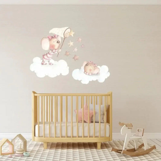Vinilo Decorativo Infantil ATRAPANDO UNA ESTRELLA