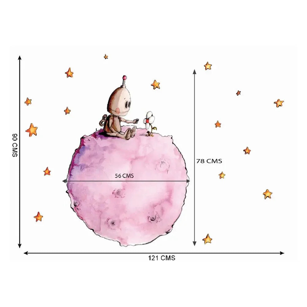 Vinilo Decorativo Infantil BOTTY EN EL PLANETA