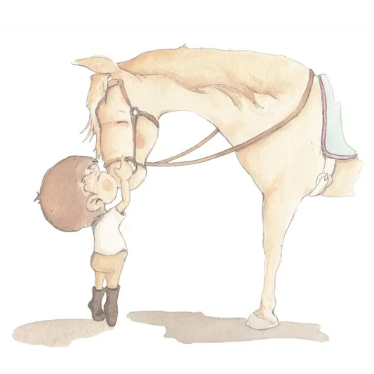 Vinilo Decorativo Infantil Caballos BEST FRIEND BOY - SUEÑOS DE CIGUEÑA