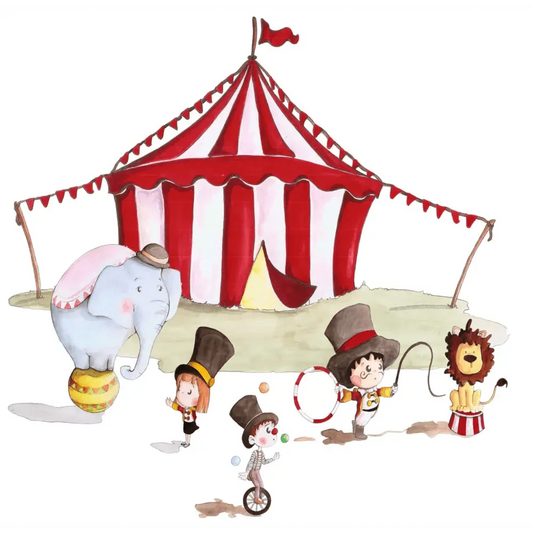 Vinilo Decorativo Infantil Circo XL