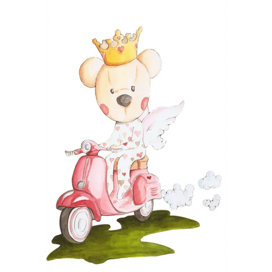Vinilo Decorativo Infantil CLOE VESPA