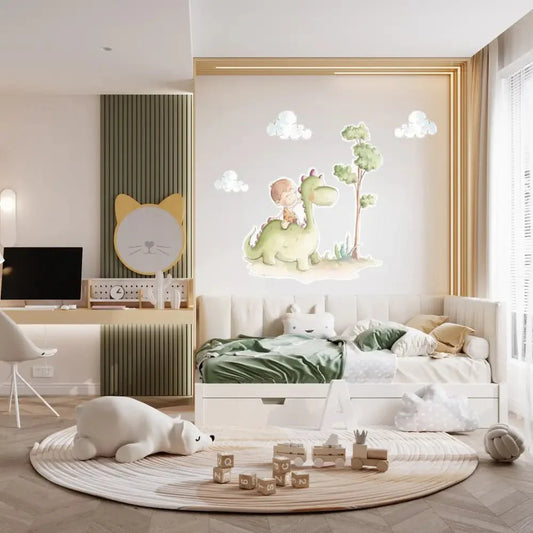 Vinilo Decorativo Infantil Dinosaurio LINO & DINO