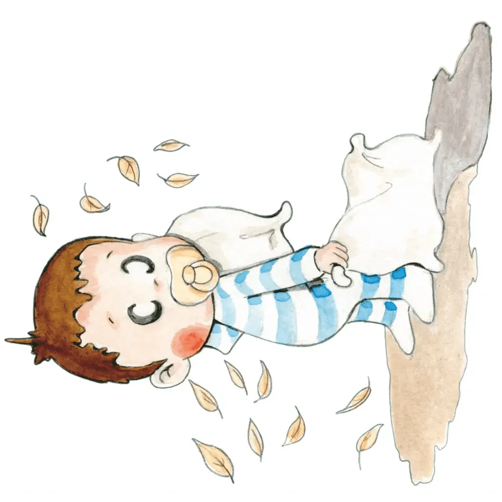 Vinilo Decorativo Infantil GUERRA DE ALMOHADAS