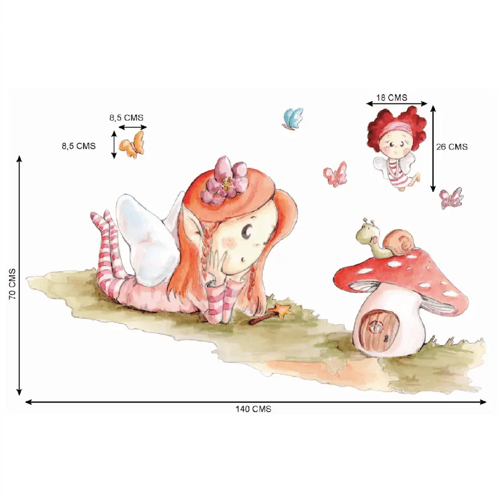 Vinilo Decorativo Infantil HADA MARAVILLA