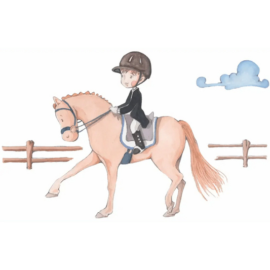 Vinilo Decorativo Infantil JINETE