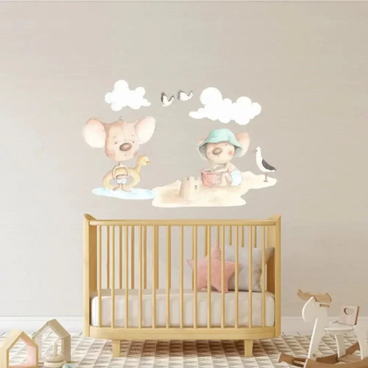 Vinilo Decorativo Infantil JUEGOS EN LA ARENA