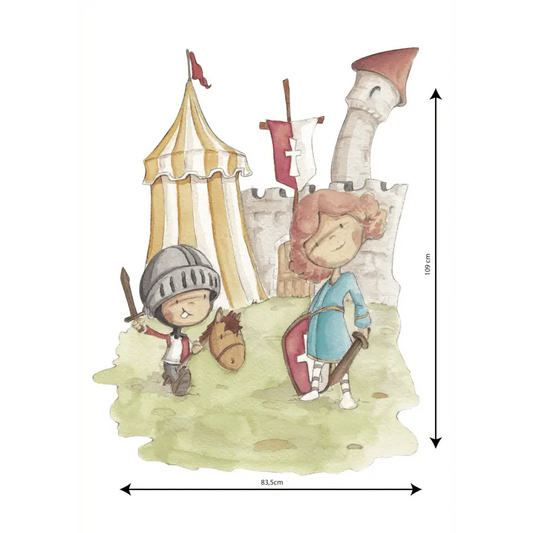 Vinilo Decorativo Infantil KNIGHT