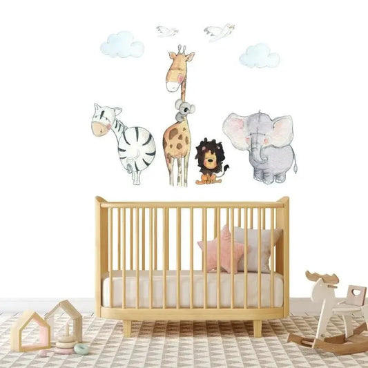 Vinilo Decorativo Infantil MADAGASCAR - SUEÑOS DE CIGUEÑA