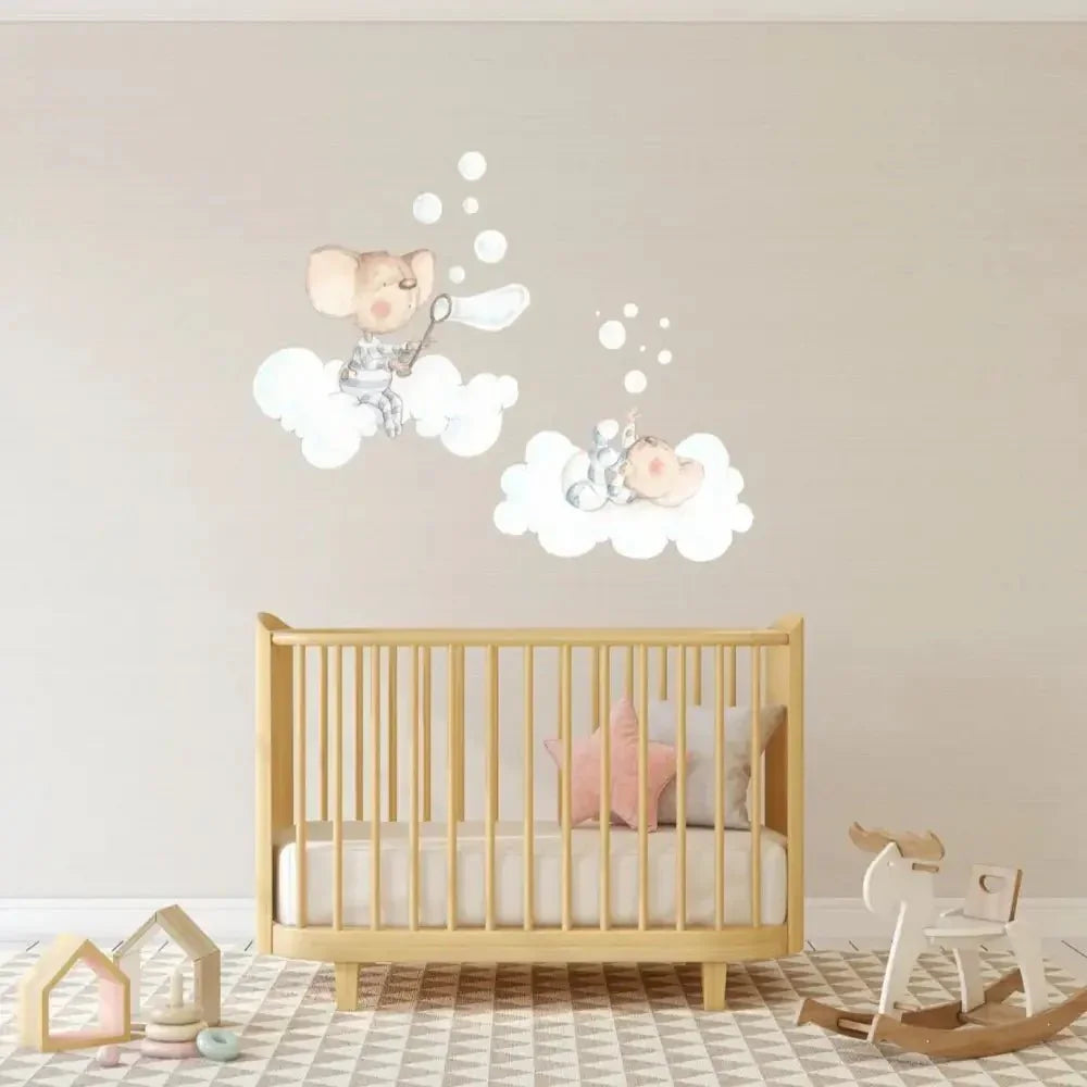 Vinilo Decorativo Infantil MIS POMPITAS DE JABON