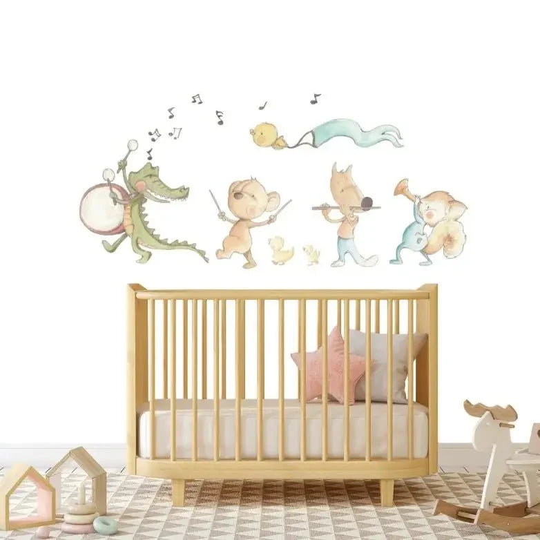 Vinilo Decorativo Infantil MUSICAL BAND 02
