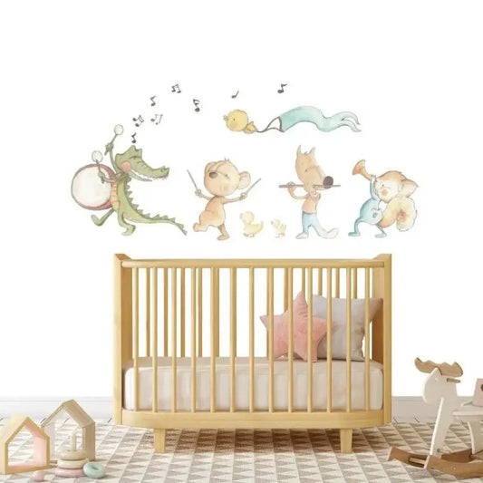 Vinilo Decorativo Infantil MUSICAL BAND 02