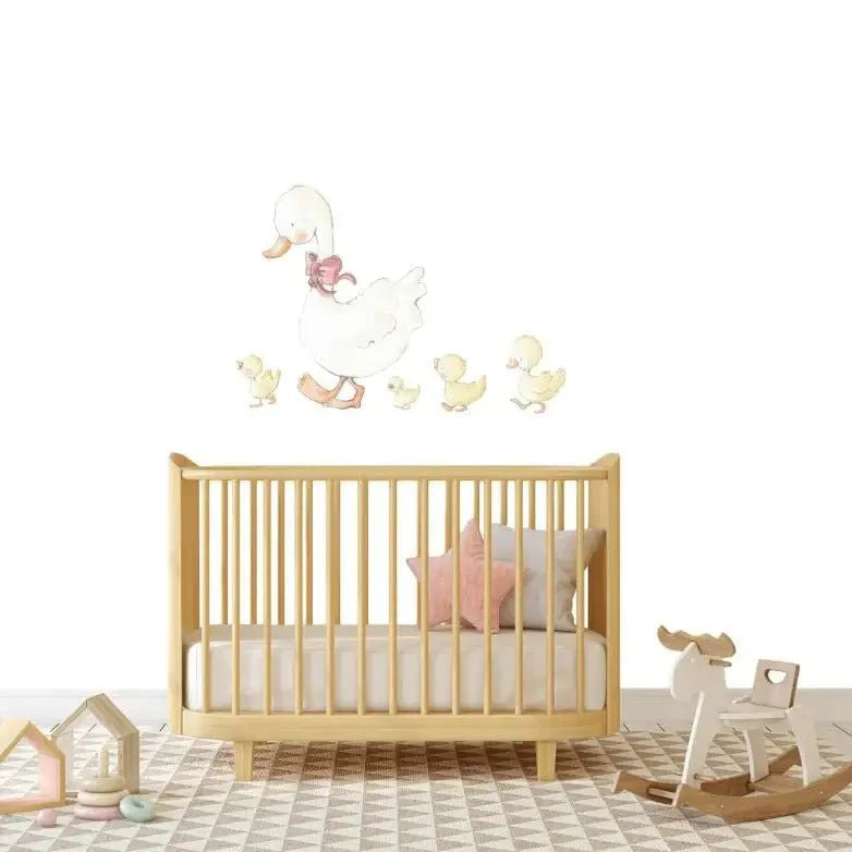 Vinilo Decorativo Infantil patitos MAMA DUCK