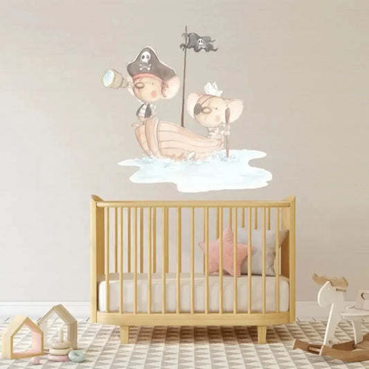 Vinilo Decorativo Infantil PIRATAS