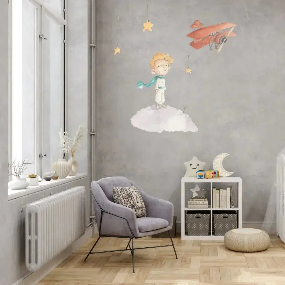 Vinilo Decorativo Little Prince para Decoración Infantil